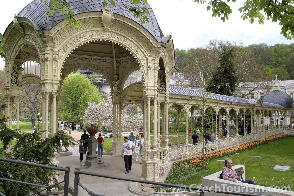 A colunata de Karlovy Vary