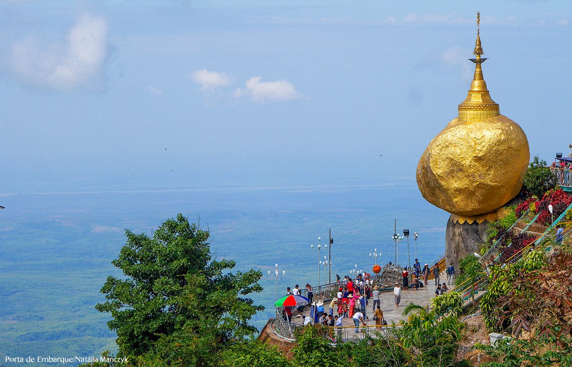 Passeio para ir na pedra dourada