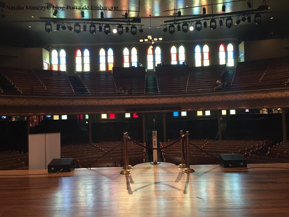 Ryman Auditorium_uma das coisas para fazer em Nashville