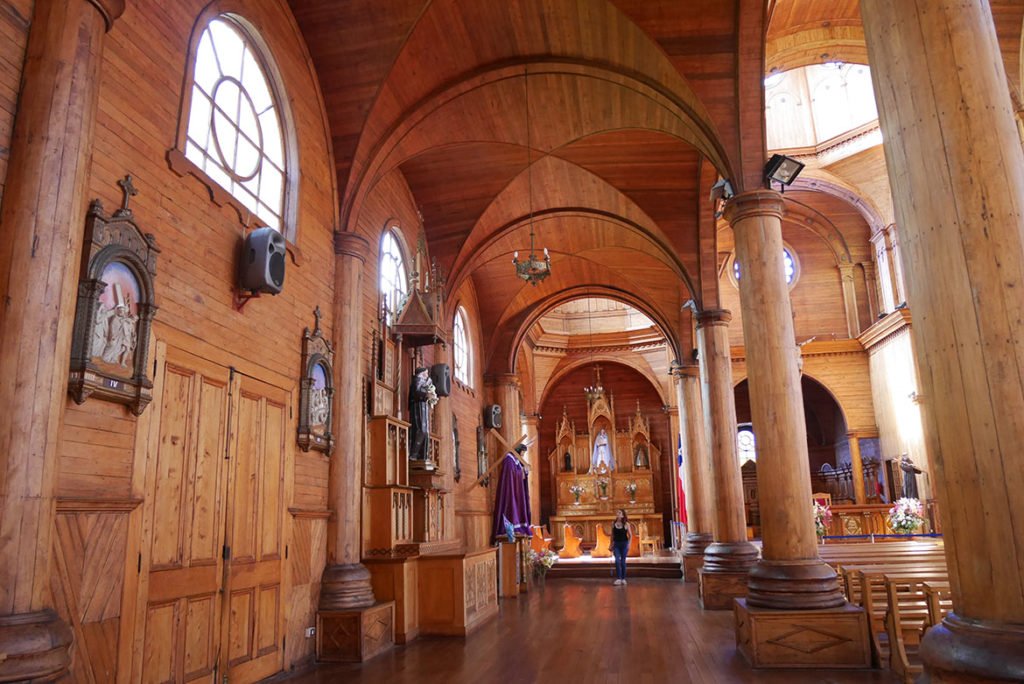 Chiloe Igreja de madeira