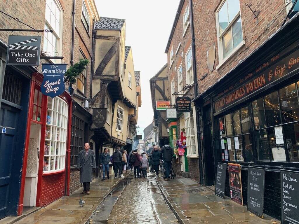 Shamble, a rua do Harry Potter, em York