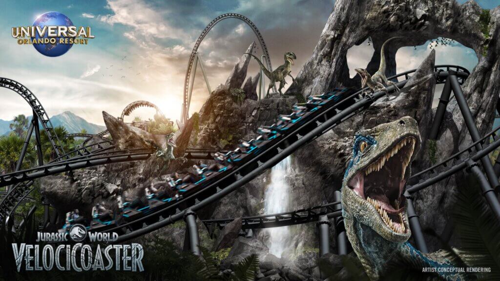 Universal Orlando Resort Reveals New Jurassic World VelociCoaster