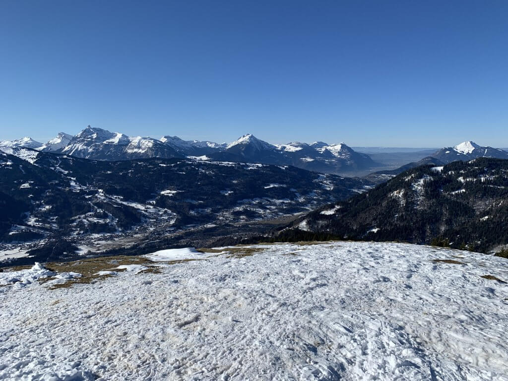 esqui na franca samoens vista