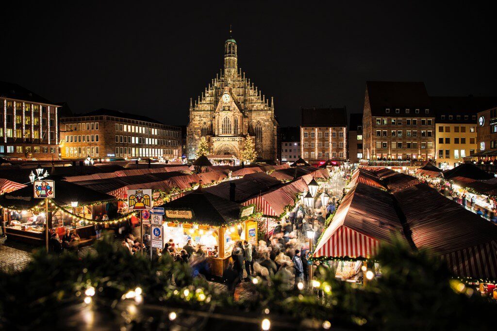 Mercados de Natal na Alemanha Nuremberg