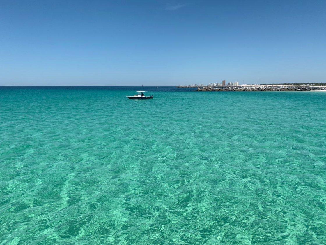 Praia na Florida Shell Island Panama City Beach Praia na Florida Shell Island Panama City Beach