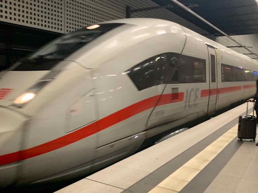 Trem ICE na Alemanha
