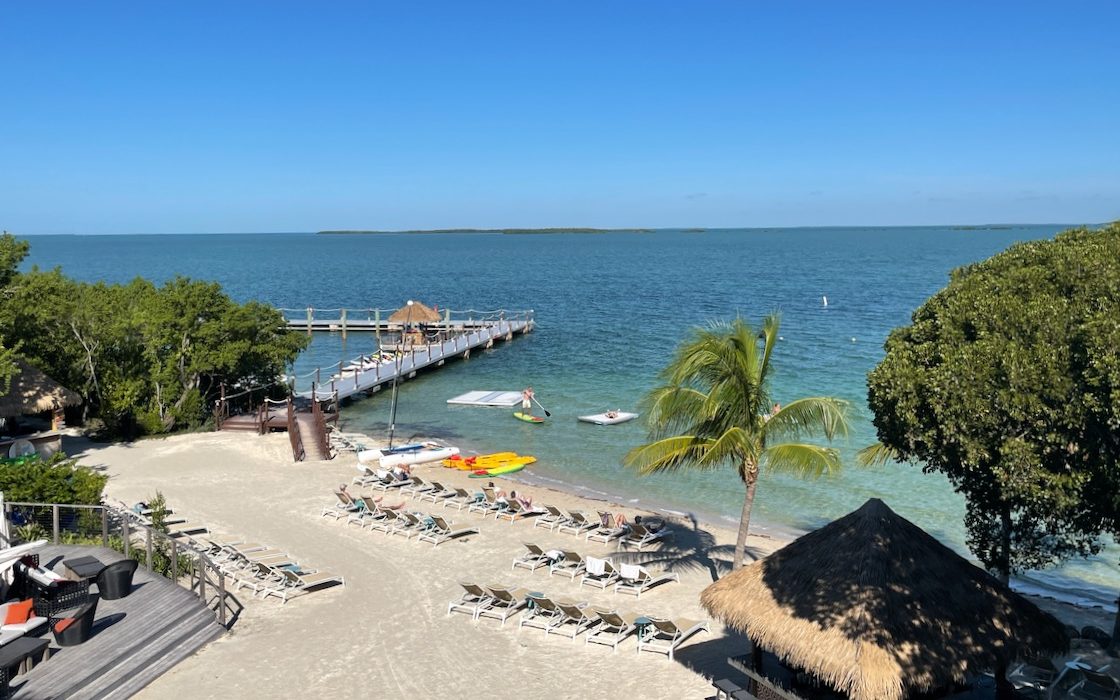 Hotel de Key Largo praia Hotel de Key Largo praia