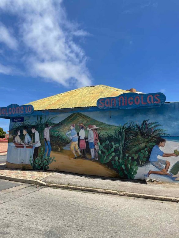 Aruba San Nicolas Grafites
