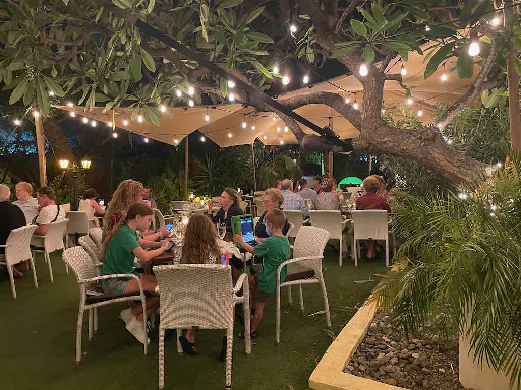 Aruba restaurante Quinta del Carmen