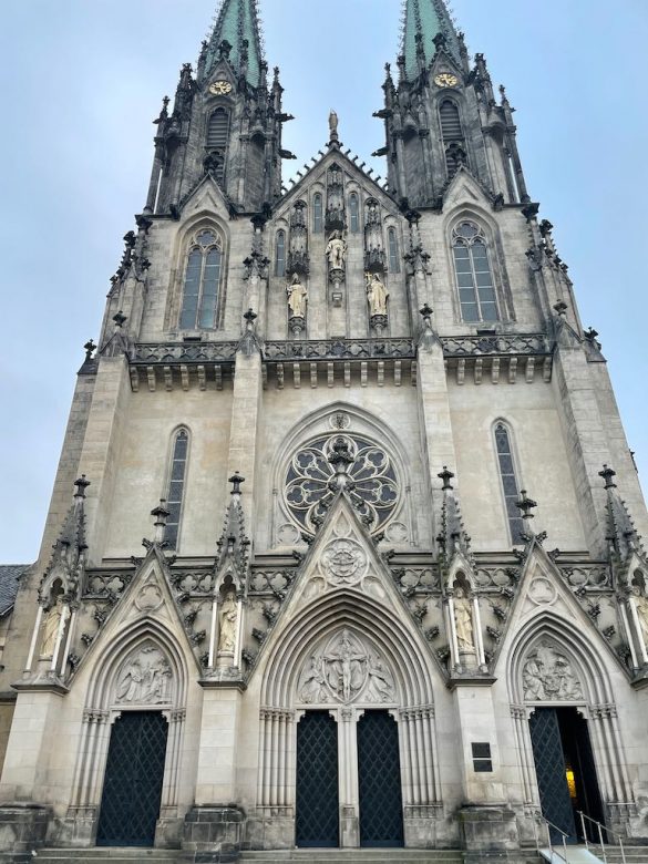 Olomouc Republica Tcheca catedral Sao venceslau
