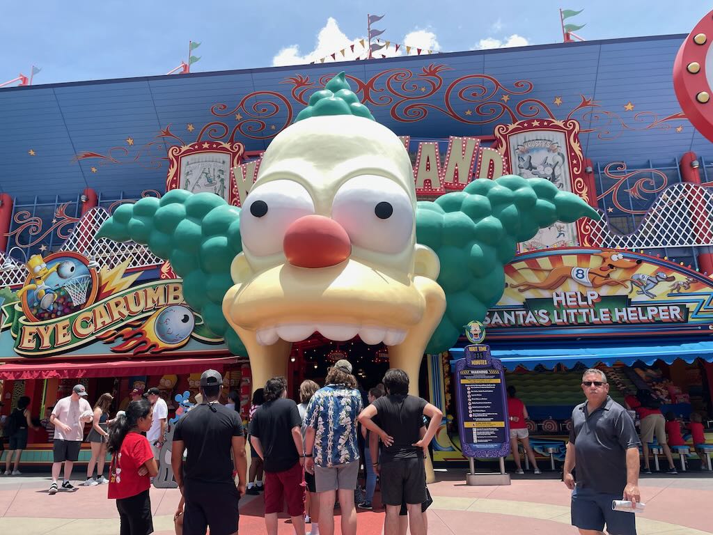 Roteiro Universal Studios Orlando Simulador Simpsons