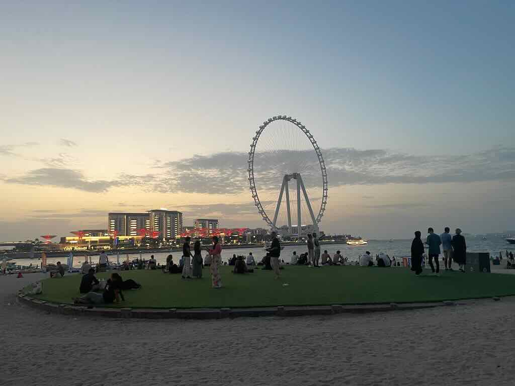 Atracao de Dubai Marina de Dubai