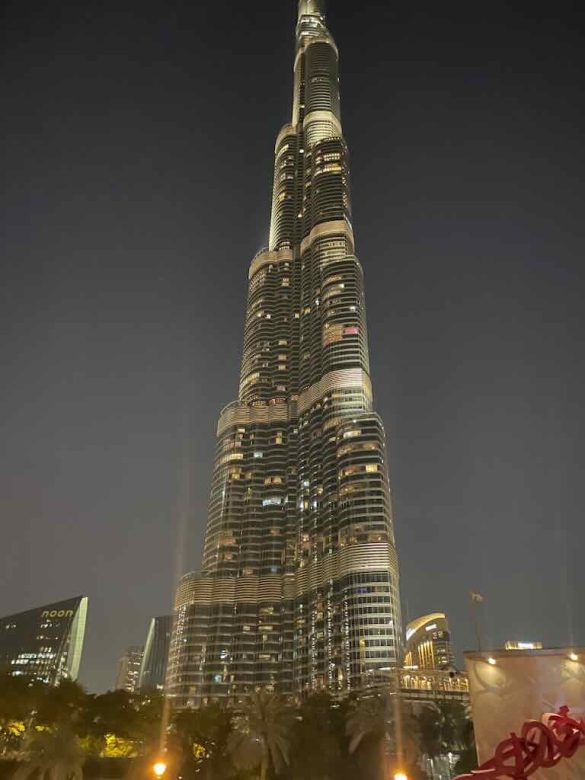 Fonte de Dubai Roteiro Burj Khalifa