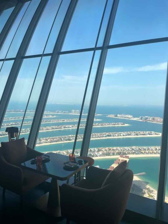 Vista em Dubai restaurante ()