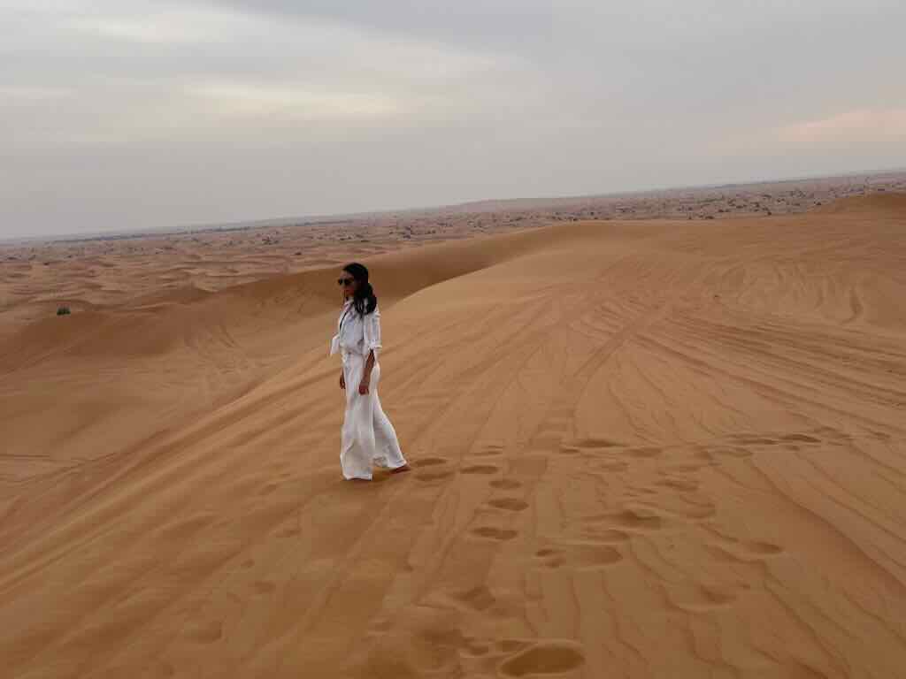 passeio no deserto de Dubai