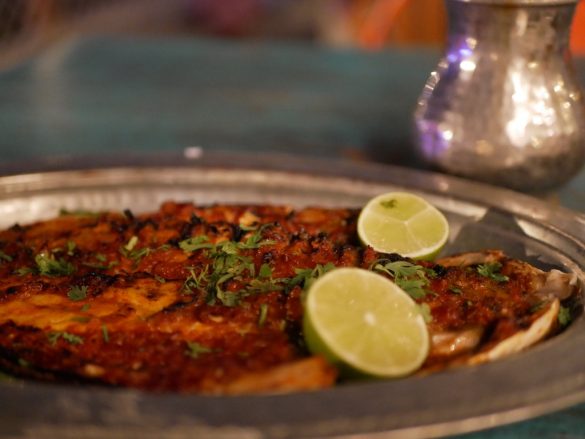 restaurante em Dubai peixe